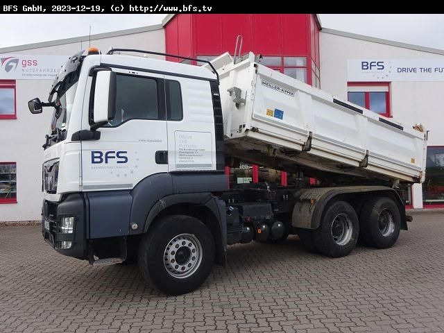MAN TGS 26.500 6x4 BB MEILLER Bordmatik links, Motor - Tipper: picture 2 MAN TGS 26.500 6x4 BB MEILLER Bordmatik links, Motor - Tipper: picture 2