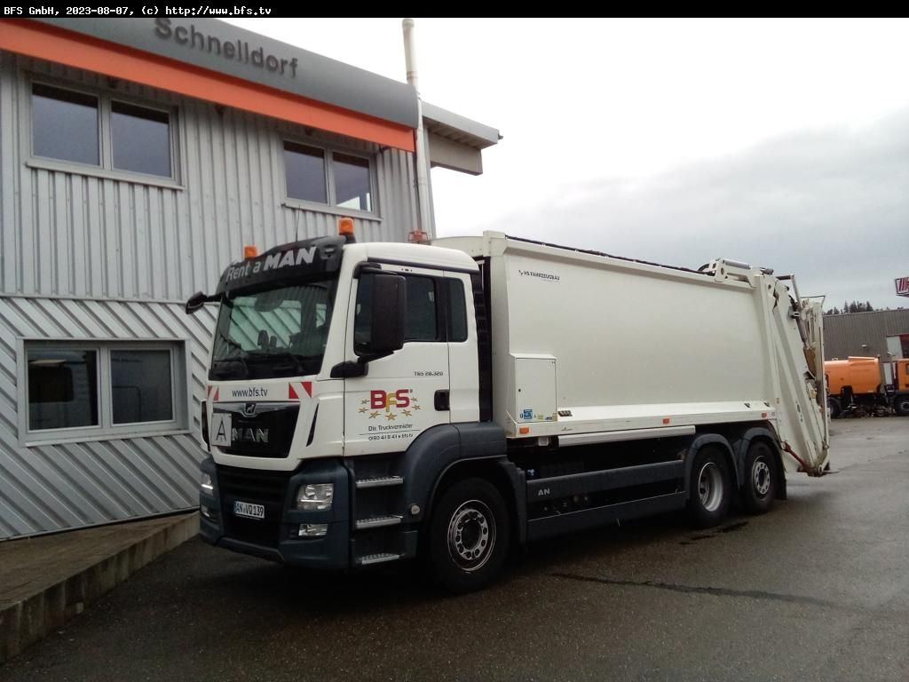 MAN TGS 28.320 6x2-4 BL HS UL Olympus 23 - Euro Max - Garbage truck: picture 1 MAN TGS 28.320 6x2-4 BL HS UL Olympus 23 - Euro Max - Garbage truck: picture 1