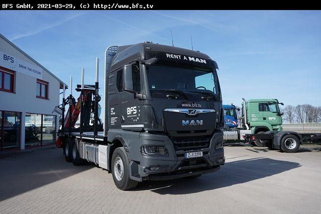 MAN TGX (TG3) 26.510 6x4 BL TG3, Plateau Aufbau - Log truck: picture 3 MAN TGX (TG3) 26.510 6x4 BL TG3, Plateau Aufbau - Log truck: picture 3