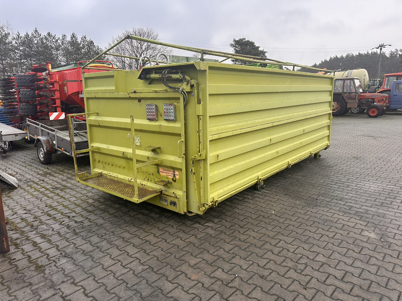 Farm tipping trailer/ Dumper Conow HW 180 V 9 3 strony wywrot 18 ton: picture 20
