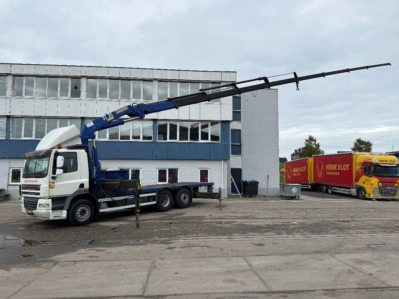 DAF CF 85.410 6X2 EURO 5 + HMF 37 TON/M + REMOTE CONTROL - Crane truck: picture 3 DAF CF 85.410 6X2 EURO 5 + HMF 37 TON/M + REMOTE CONTROL - Crane truck: picture 3