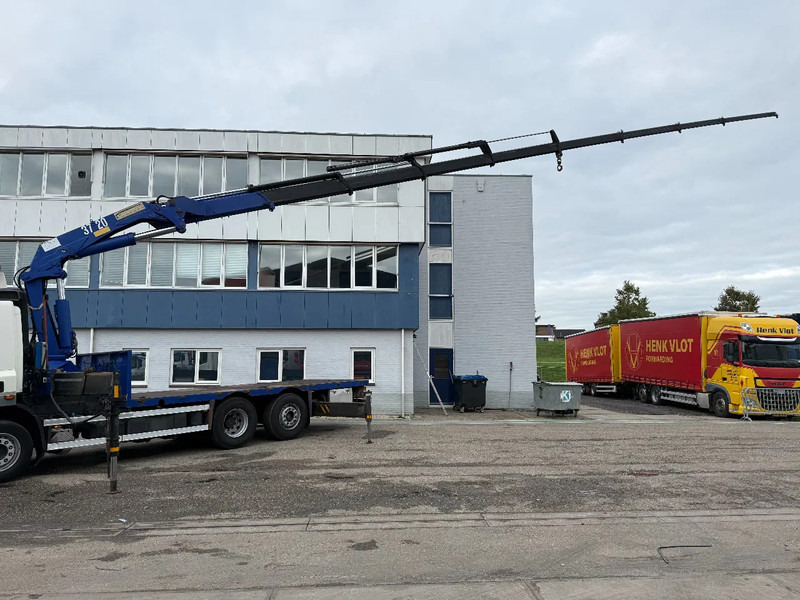 DAF CF 85.410 6X2 EURO 5 + HMF 37 TON/M + REMOTE CONTROL - Dropside/ Flatbed truck, Crane truck: picture 4 DAF CF 85.410 6X2 EURO 5 + HMF 37 TON/M + REMOTE CONTROL - Dropside/ Flatbed truck, Crane truck: picture 4