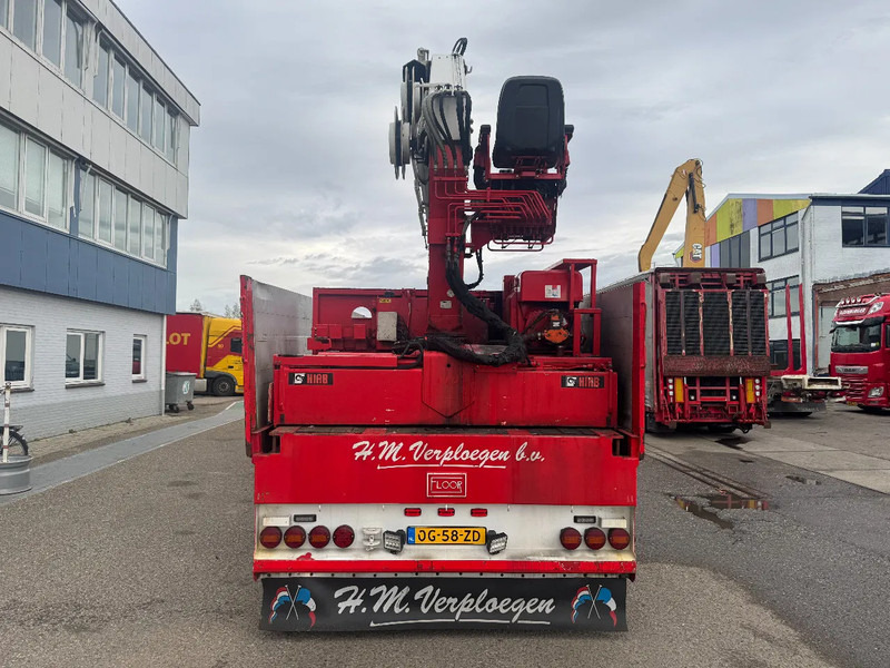 Floor FLO-17-30H2 + HIAB R220-F5 - Dropside/ Flatbed semi-trailer: picture 5 Floor FLO-17-30H2 + HIAB R220-F5 - Dropside/ Flatbed semi-trailer: picture 5