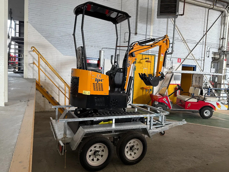 JPC HT12 + TRAILER - NEW AND UNUSED BOTH! - Mini excavator: picture 3 JPC HT12 + TRAILER - NEW AND UNUSED BOTH! - Mini excavator: picture 3
