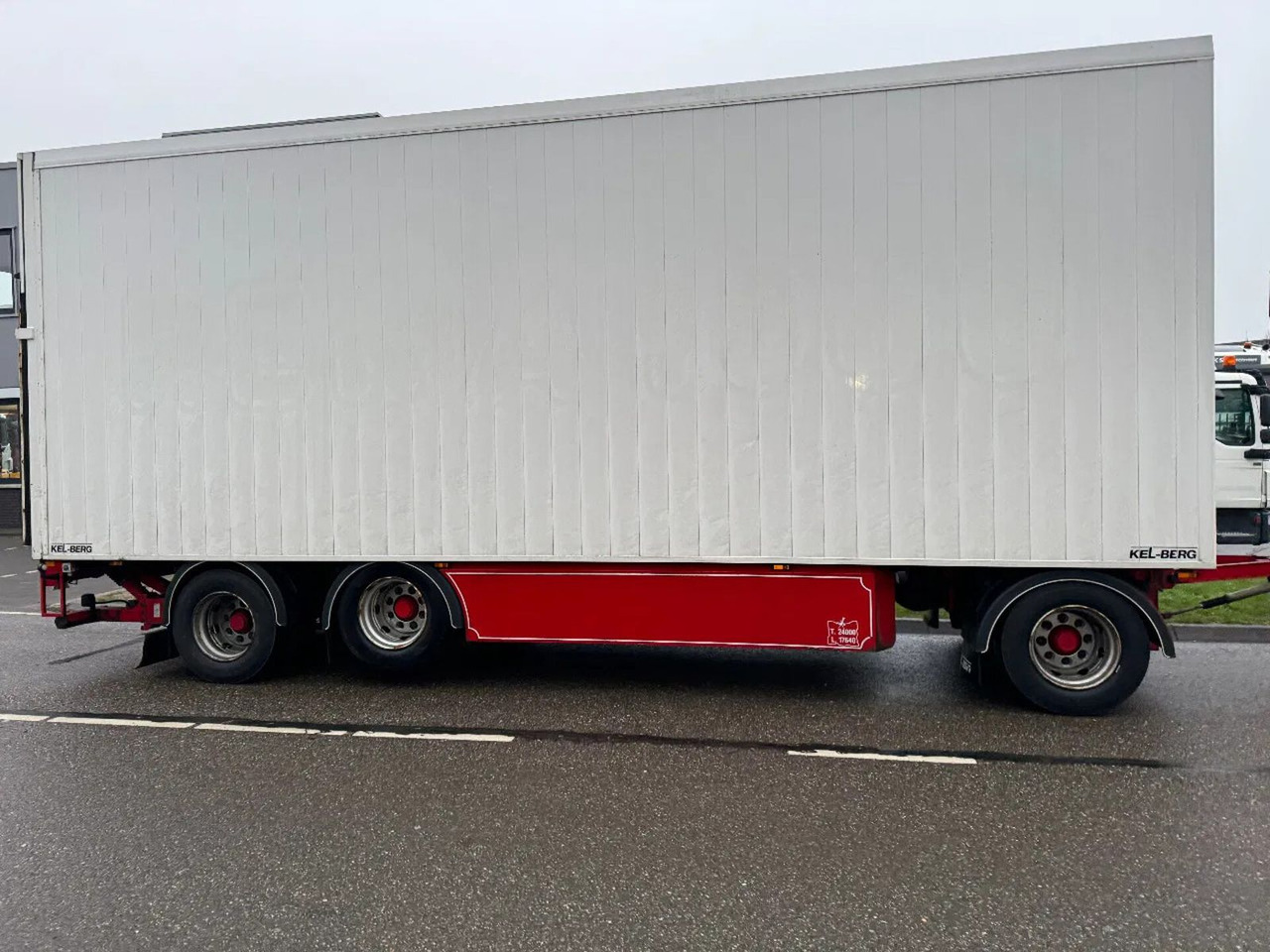 Kel-Berg D24B3 - 3 AXLE BPW + ZEPRO ZHD 250-155 MA - Closed box trailer: picture 2 Kel-Berg D24B3 - 3 AXLE BPW + ZEPRO ZHD 250-155 MA - Closed box trailer: picture 2
