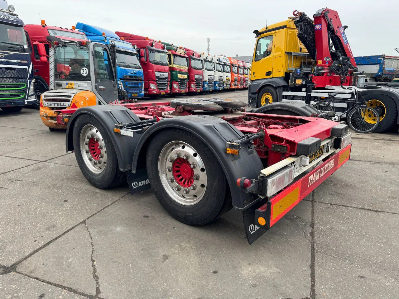 Krone ZZ 2X SAF AXLE UITSCHUIFBARE AANSLUITING - Dolly trailer: picture 3 Krone ZZ 2X SAF AXLE UITSCHUIFBARE AANSLUITING - Dolly trailer: picture 3