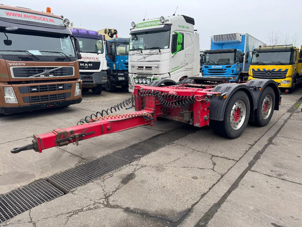Krone ZZ 2X SAF AXLE UITSCHUIFBARE AANSLUITING - Dolly trailer: picture 1 Krone ZZ 2X SAF AXLE UITSCHUIFBARE AANSLUITING - Dolly trailer: picture 1