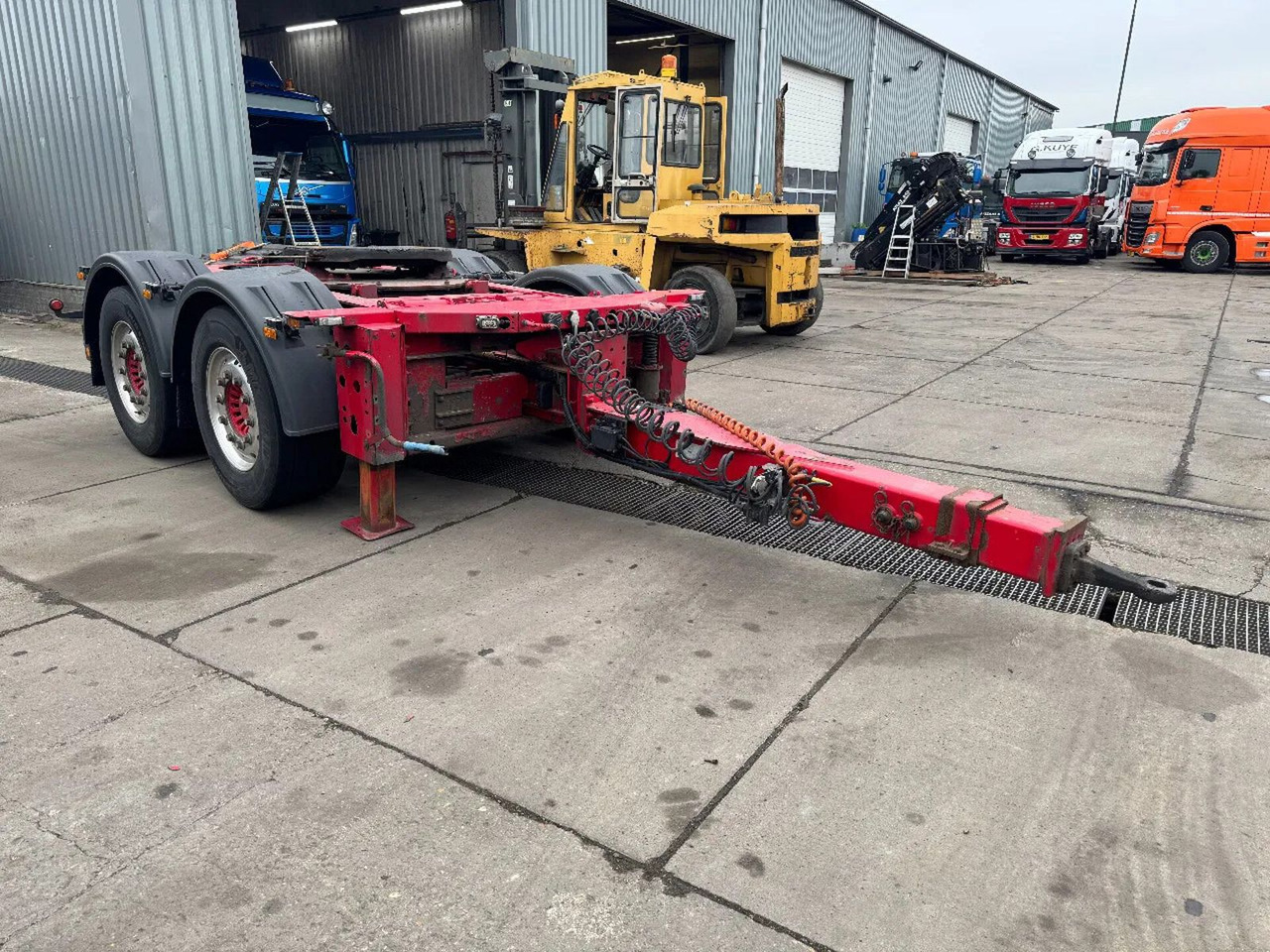Krone ZZ 2X SAF AXLE UITSCHUIFBARE AANSLUITING - Dolly trailer: picture 3 Krone ZZ 2X SAF AXLE UITSCHUIFBARE AANSLUITING - Dolly trailer: picture 3