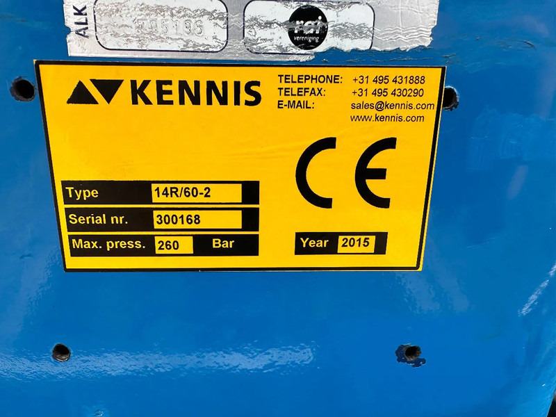 Kwb KENNIS R14/60-2 2015 LIFT EN STUURASSEN - Dropside/ Flatbed semi-trailer: picture 4 Kwb KENNIS R14/60-2 2015 LIFT EN STUURASSEN - Dropside/ Flatbed semi-trailer: picture 4