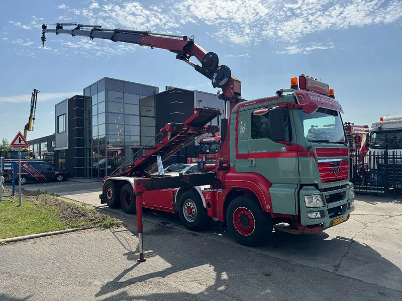 MAN TGS 35.480 8X4 HMF 2420 K5 + HMF ABLE + REMOTE CONTROL - Crane truck: picture 2 MAN TGS 35.480 8X4 HMF 2420 K5 + HMF ABLE + REMOTE CONTROL - Crane truck: picture 2