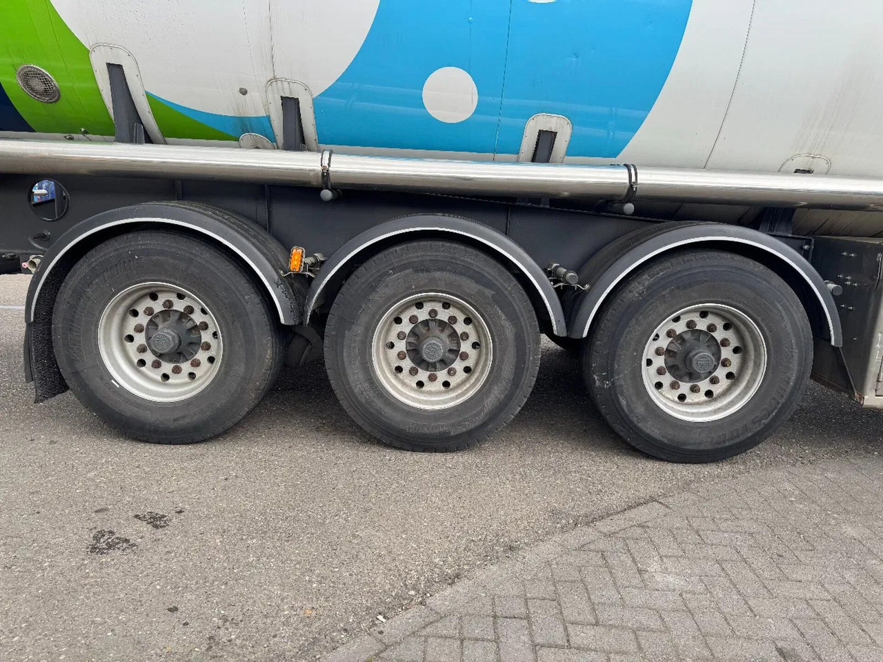 Tank semi-trailer Magyar SR 3 MEB - 3 AXLE BPW + 5 COMP. + TÜV 03-2026: picture 6