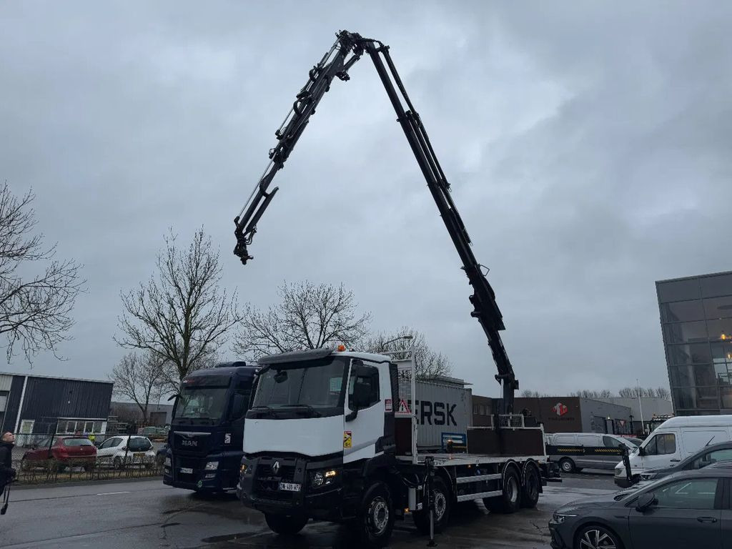 Renault C430 8X4 - EURO 6 + HIAB 288 E-5 + JIB 70X-4 + R - Dropside/ Flatbed truck, Crane truck: picture 3 Renault C430 8X4 - EURO 6 + HIAB 288 E-5 + JIB 70X-4 + R - Dropside/ Flatbed truck, Crane truck: picture 3