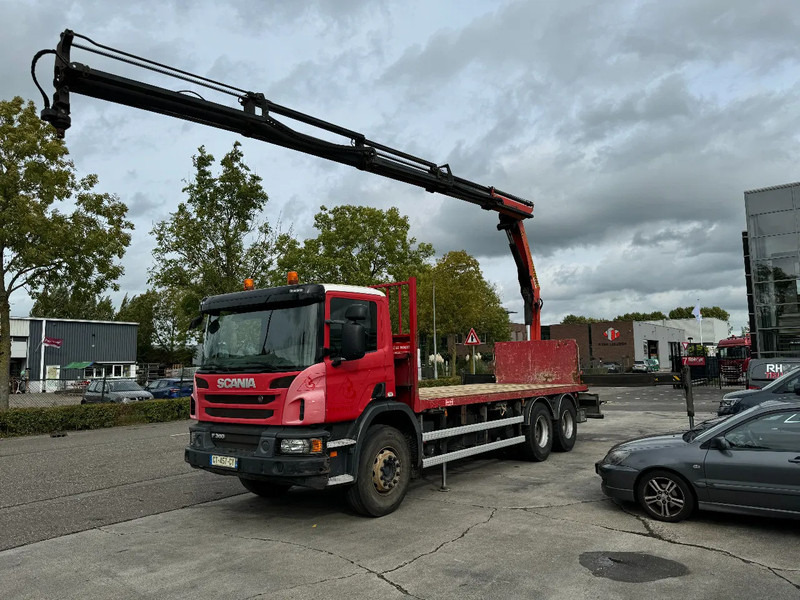 Scania P360 6X4 PALFINGER PK 20001-K + REMOTE CONTROL EURO 5 - Dropside/ Flatbed truck, Crane truck: picture 1 Scania P360 6X4 PALFINGER PK 20001-K + REMOTE CONTROL EURO 5 - Dropside/ Flatbed truck, Crane truck: picture 1