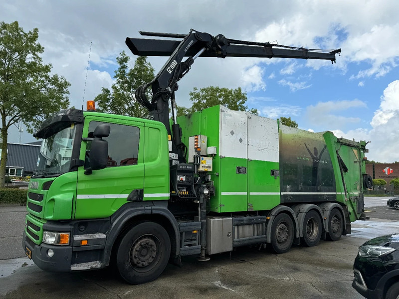Scania P360 8X2 - HIAB 211BW-3 + FAUN VARIOPRESS - ONLY 198.135 KM - Garbage truck: picture 1 Scania P360 8X2 - HIAB 211BW-3 + FAUN VARIOPRESS - ONLY 198.135 KM - Garbage truck: picture 1