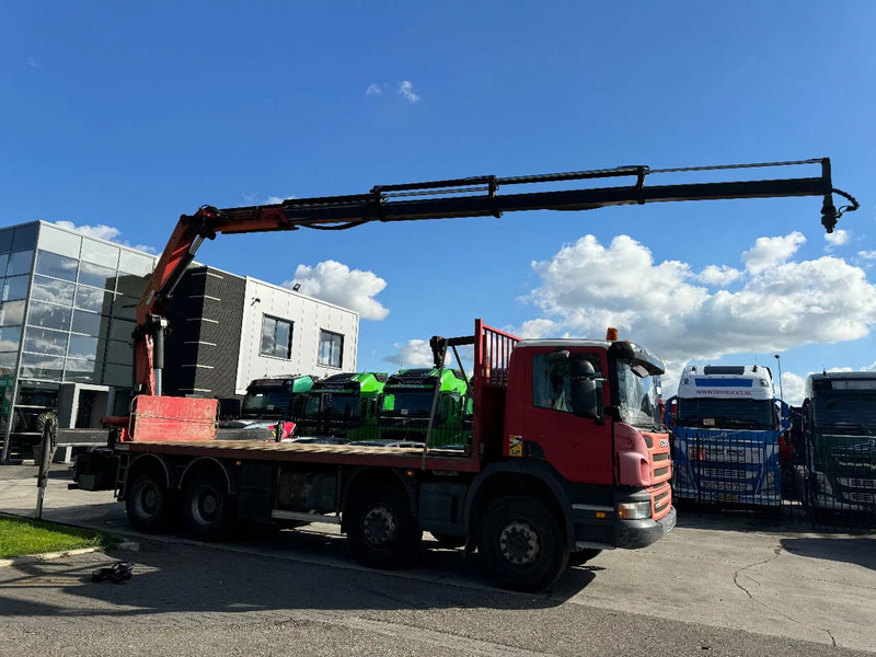 Scania P360 8X4 - EURO 5 + PALFINGER PK22002-EH + REMOTE - Crane truck: picture 1 Scania P360 8X4 - EURO 5 + PALFINGER PK22002-EH + REMOTE - Crane truck: picture 1
