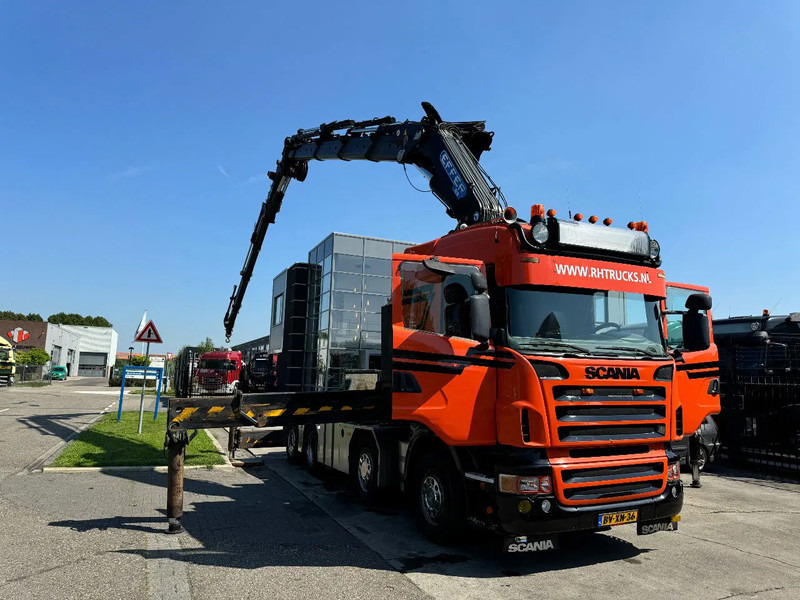 Scania R560 V8 8X2 + EFFER CRANE 1550 6S + FLYJIP 6XHYDR + REMOTE + WINCH - Crane truck: picture 3 Scania R560 V8 8X2 + EFFER CRANE 1550 6S + FLYJIP 6XHYDR + REMOTE + WINCH - Crane truck: picture 3