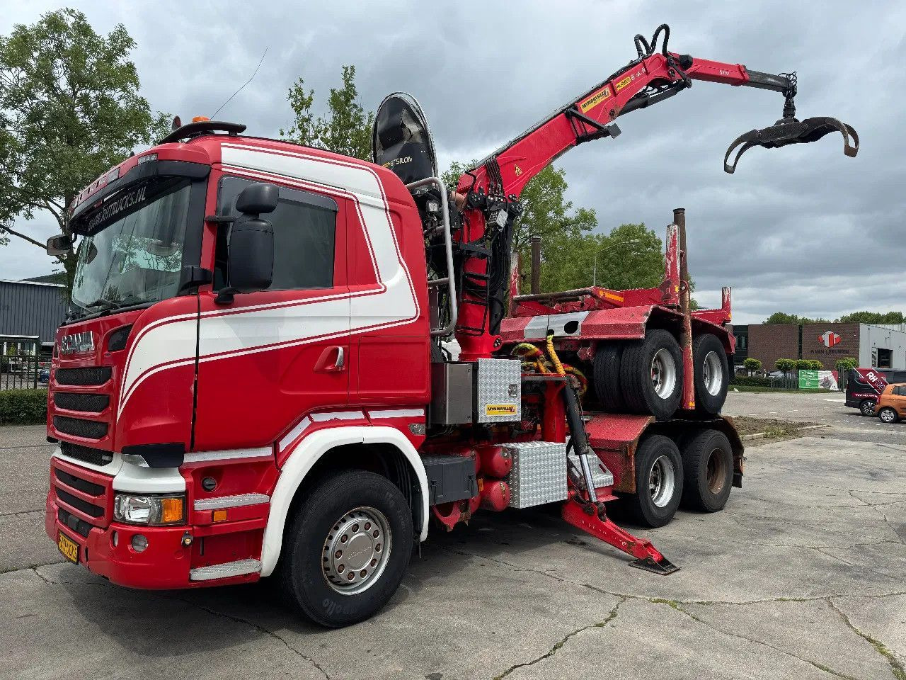 Scania R580 6X4 EPSILON S270L88 2 AXLE HANGER - Log truck: picture 4 Scania R580 6X4 EPSILON S270L88 2 AXLE HANGER - Log truck: picture 4