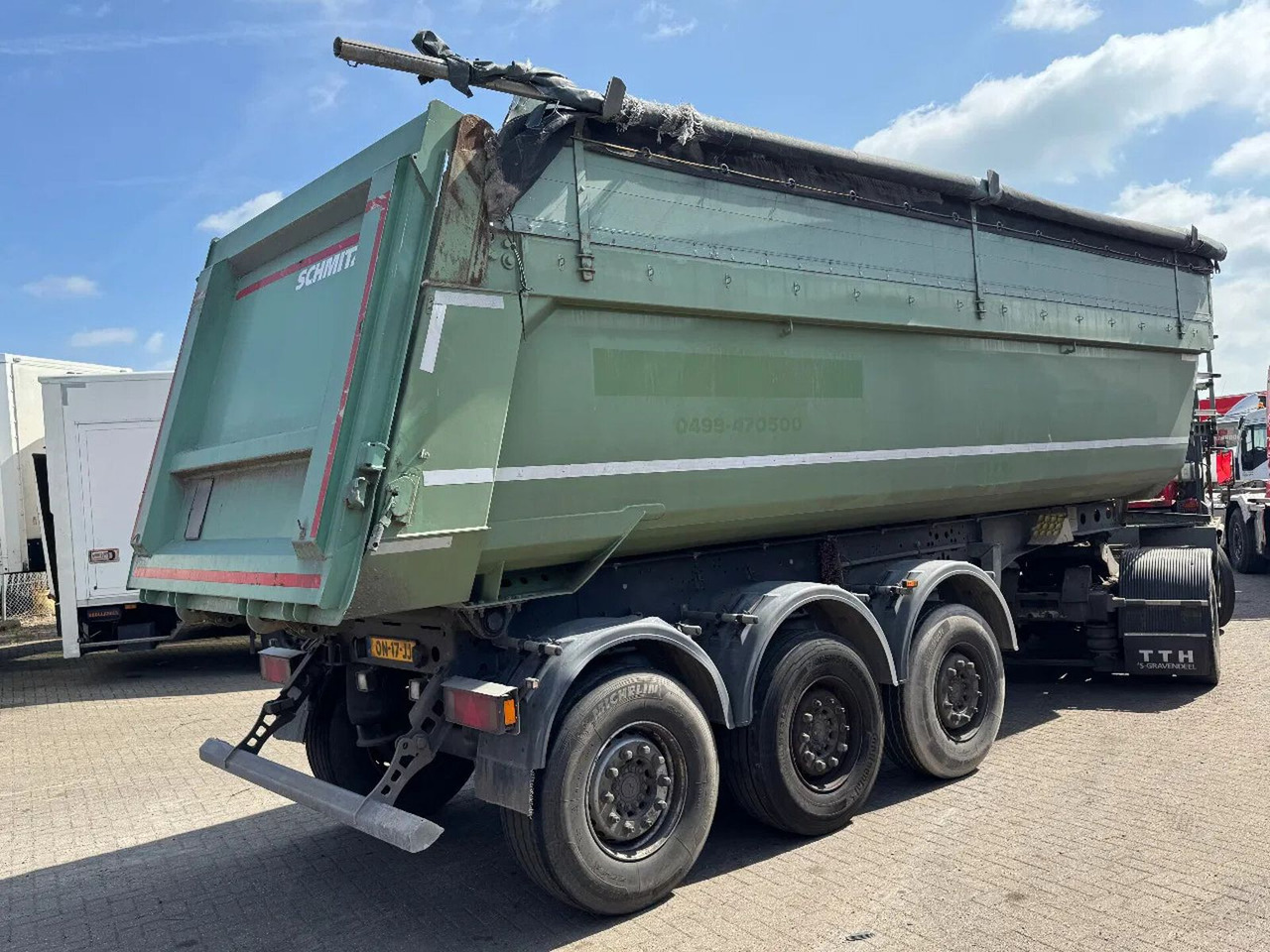 Schmitz Cargobull SGF*3 LIFTING AXLE - Tipper semi-trailer: picture 4 Schmitz Cargobull SGF*3 LIFTING AXLE - Tipper semi-trailer: picture 4