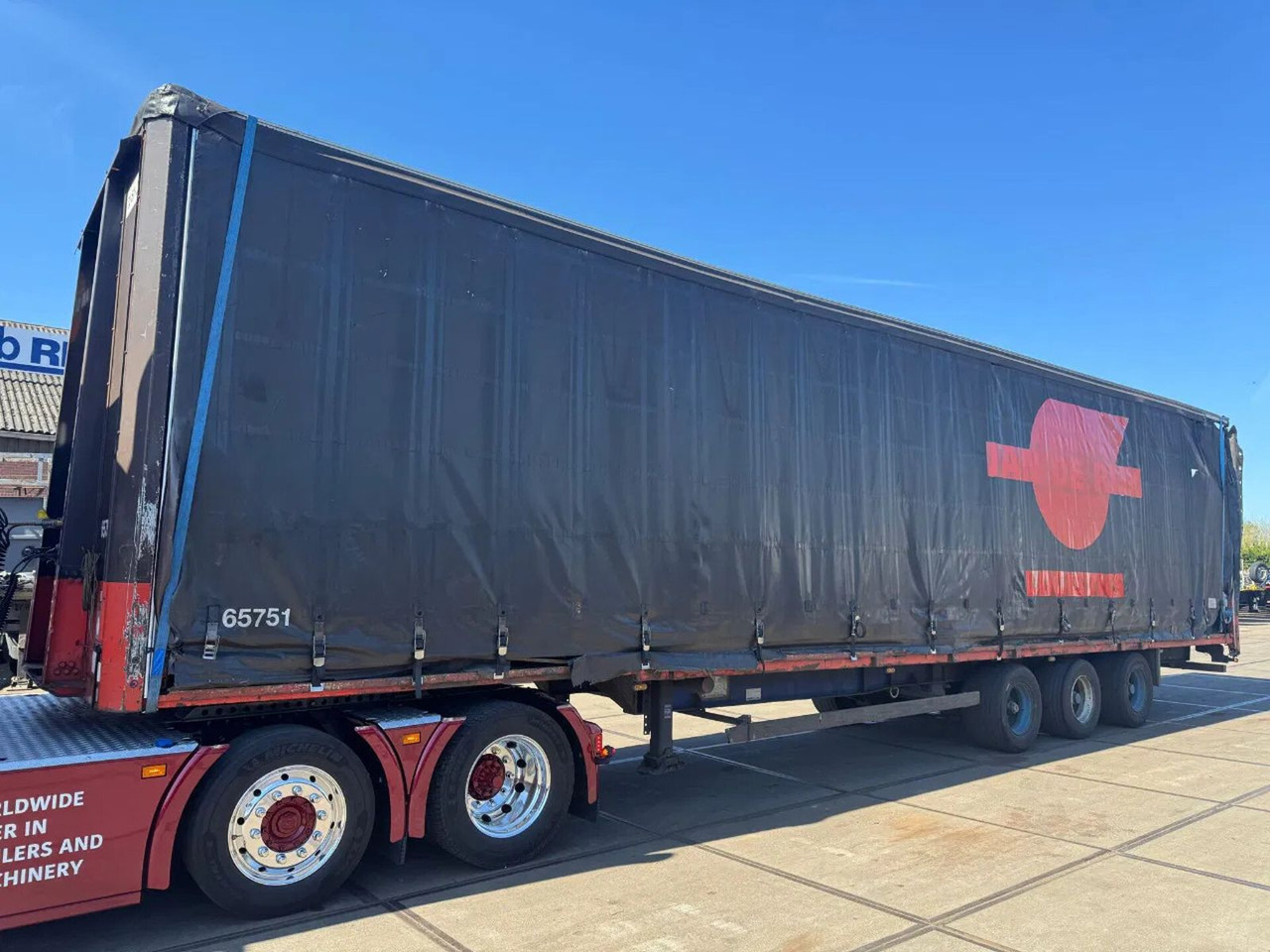 Vanhool VHLO- 2012 ZB - 3 AXLE BPW - Curtainsider semi-trailer: picture 1 Vanhool VHLO- 2012 ZB - 3 AXLE BPW - Curtainsider semi-trailer: picture 1