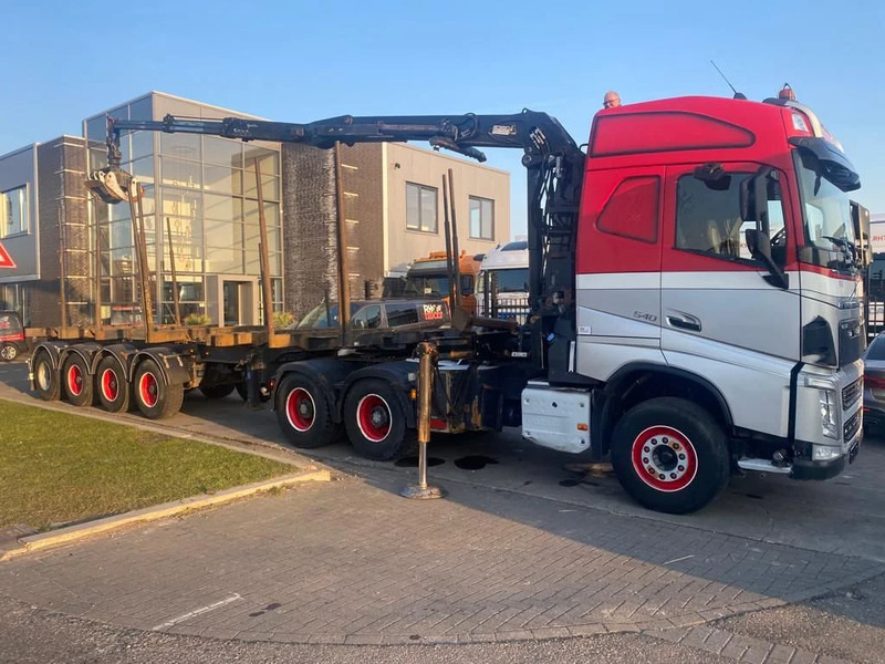 Volvo FH 540 6X4 EURO 6 + EPSILON S260Z96 + TRAILER 4 AXLE DOLL - Log truck, Crane truck: picture 2 Volvo FH 540 6X4 EURO 6 + EPSILON S260Z96 + TRAILER 4 AXLE DOLL - Log truck, Crane truck: picture 2