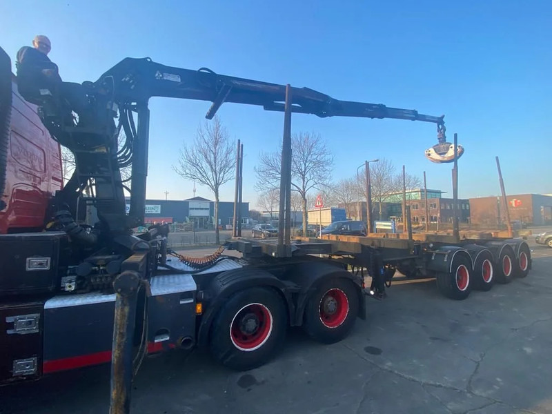 Volvo FH 540 6X4 EURO 6 + EPSILON S260Z96 + TRAILER 4 AXLE DOLL - Log truck, Crane truck: picture 3 Volvo FH 540 6X4 EURO 6 + EPSILON S260Z96 + TRAILER 4 AXLE DOLL - Log truck, Crane truck: picture 3