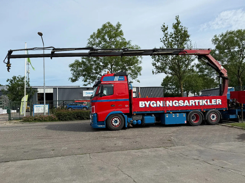 Volvo FH 600 - 6X2 - EURO 5 + HMF 2420 K5 + REMOTE - Dropside/ Flatbed truck, Crane truck: picture 1 Volvo FH 600 - 6X2 - EURO 5 + HMF 2420 K5 + REMOTE - Dropside/ Flatbed truck, Crane truck: picture 1
