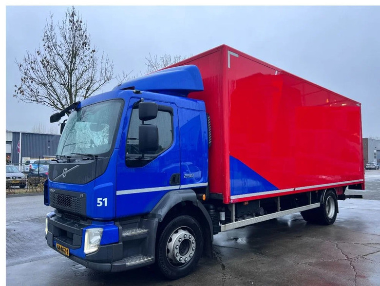Volvo FL 250 4X2 EURO 6 599.111km DHOLLANDIA - Box truck: picture 1 Volvo FL 250 4X2 EURO 6 599.111km DHOLLANDIA - Box truck: picture 1