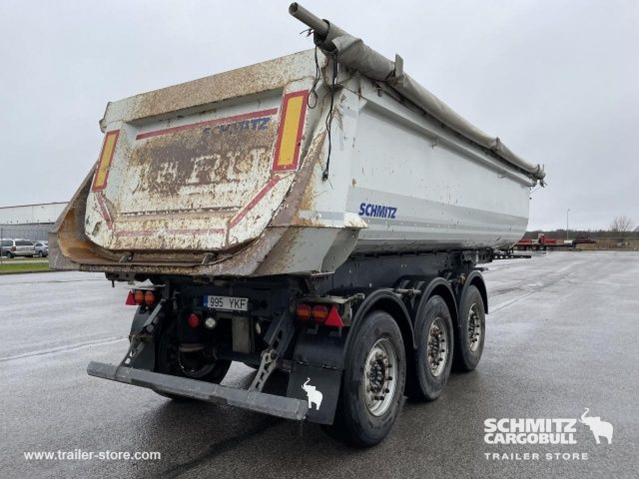SCHMITZ Tipper Steel half pipe body 24m³ - Tipper semi-trailer: picture 5 SCHMITZ Tipper Steel half pipe body 24m³ - Tipper semi-trailer: picture 5