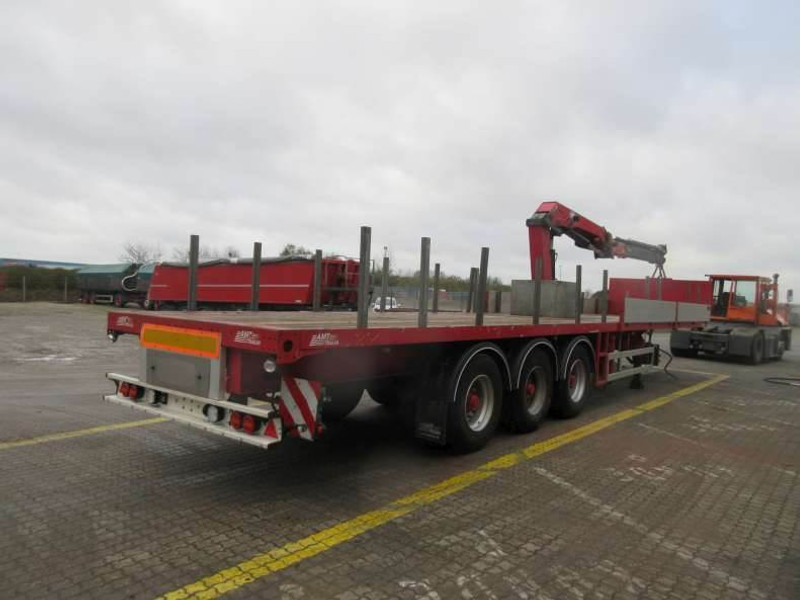 MTDK Cranetrailer/Kranauflieger/Krantrailer - Dropside/ Flatbed semi-trailer: picture 3 MTDK Cranetrailer/Kranauflieger/Krantrailer - Dropside/ Flatbed semi-trailer: picture 3