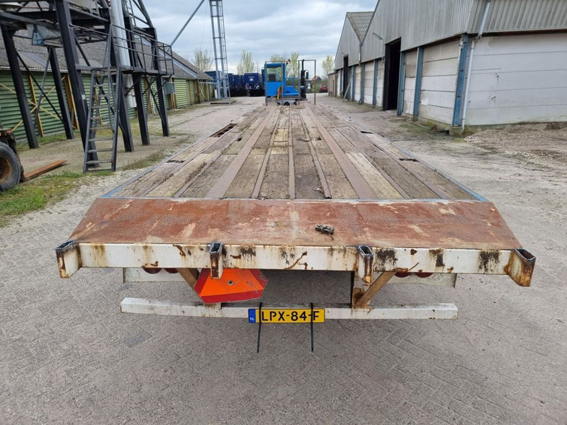 Dropside/ Flatbed semi-trailer Fruehauf STEELSPRING - Drum - 8 tyres: picture 7