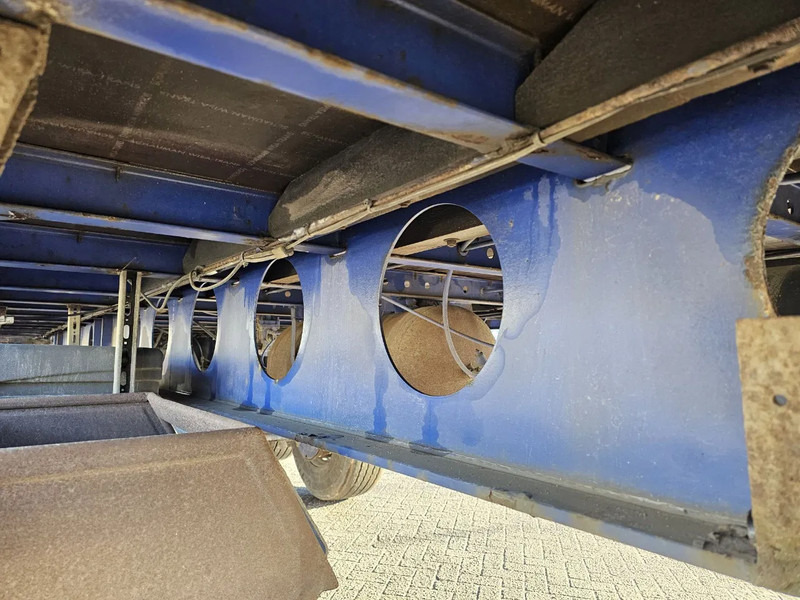 Dropside/ Flatbed semi-trailer Groenewegen BPW - DRUM - 5980KG!: picture 9