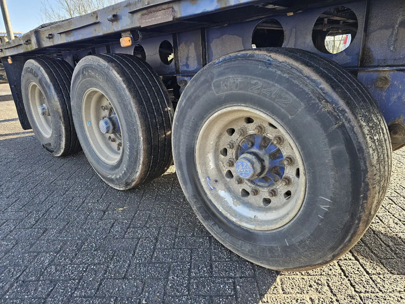 Dropside/ Flatbed semi-trailer Groenewegen BPW - DRUM - 5980KG!: picture 10