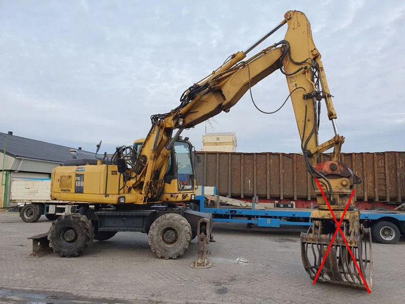 Komatsu PW180-7K - Wheel excavator: picture 2 Komatsu PW180-7K - Wheel excavator: picture 2