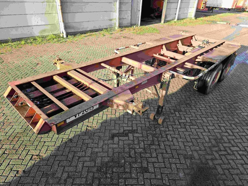Pacton 20FT - BPW - DRUM - Steelspring - Container transporter/ Swap body semi-trailer: picture 1 Pacton 20FT - BPW - DRUM - Steelspring - Container transporter/ Swap body semi-trailer: picture 1