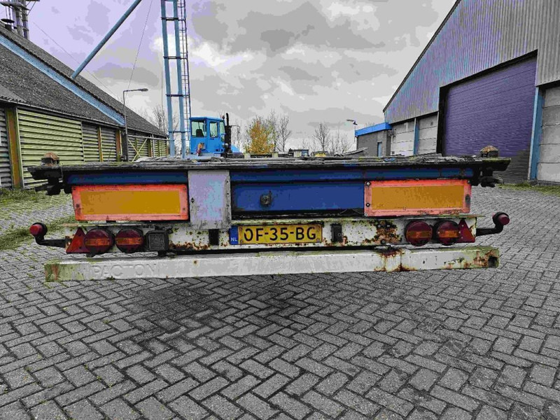 Container transporter/ Swap body semi-trailer Pacton BPW - DRUM: picture 6