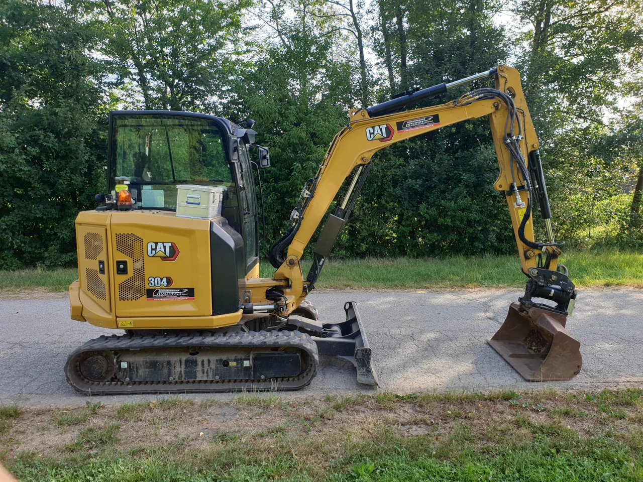 CATERPILLAR 304-07 - Mini excavator: picture 2 CATERPILLAR 304-07 - Mini excavator: picture 2