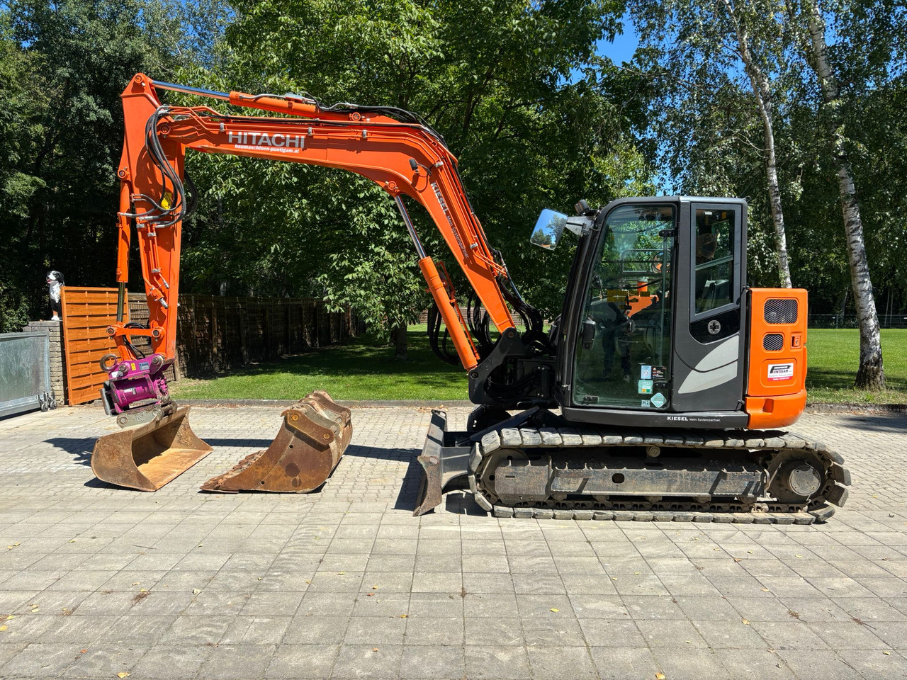 Mini excavator HITACHI ZX 85 USBLC-3, price - 7333187