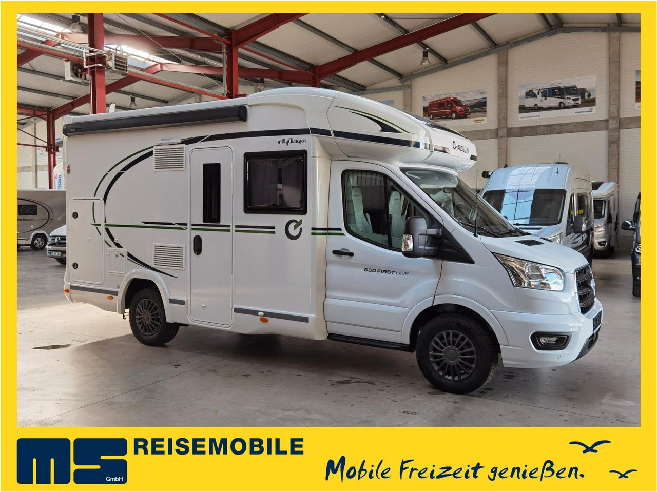 Chausson 650 FIRST LINE /-2025-/ARCTIC-PAKET/ XXL-HUBBETT - Semi-integrated motorhome: picture 1 Chausson 650 FIRST LINE /-2025-/ARCTIC-PAKET/ XXL-HUBBETT - Semi-integrated motorhome: picture 1