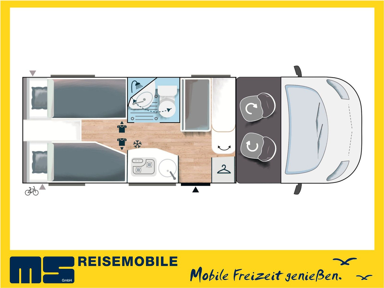 Chausson S 697 SPORT LINE / - 2026-/ 165PS / EINZELBETTEN - Semi-integrated motorhome: picture 2 Chausson S 697 SPORT LINE / - 2026-/ 165PS / EINZELBETTEN - Semi-integrated motorhome: picture 2