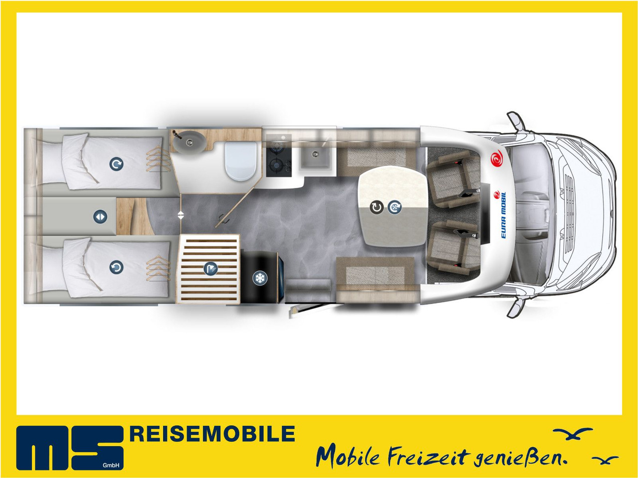 Eura Mobil PROFILA T 720 EF /MOD. 2026/ 180PS-8G.AUTOMATIK - Semi-integrated motorhome: picture 1 Eura Mobil PROFILA T 720 EF /MOD. 2026/ 180PS-8G.AUTOMATIK - Semi-integrated motorhome: picture 1