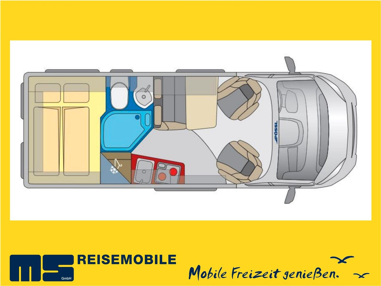 Pössl 2WIN R PLUS / 165PS / 1.HAND / AHK / NAVI / ALU. - Camper van: picture 2 Pössl 2WIN R PLUS / 165PS / 1.HAND / AHK / NAVI / ALU. - Camper van: picture 2