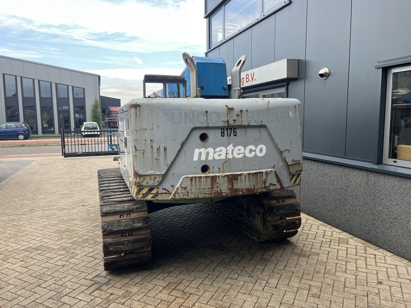 Telescopic boom Aichi SR18A telescoop hoogwerker ISUZU diesel rubber pads 2007 AICHI: picture 11