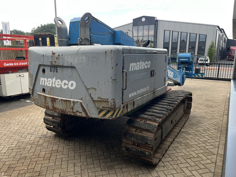 Telescopic boom Aichi SR18A telescoop hoogwerker ISUZU diesel rubber pads 2007 AICHI: picture 14