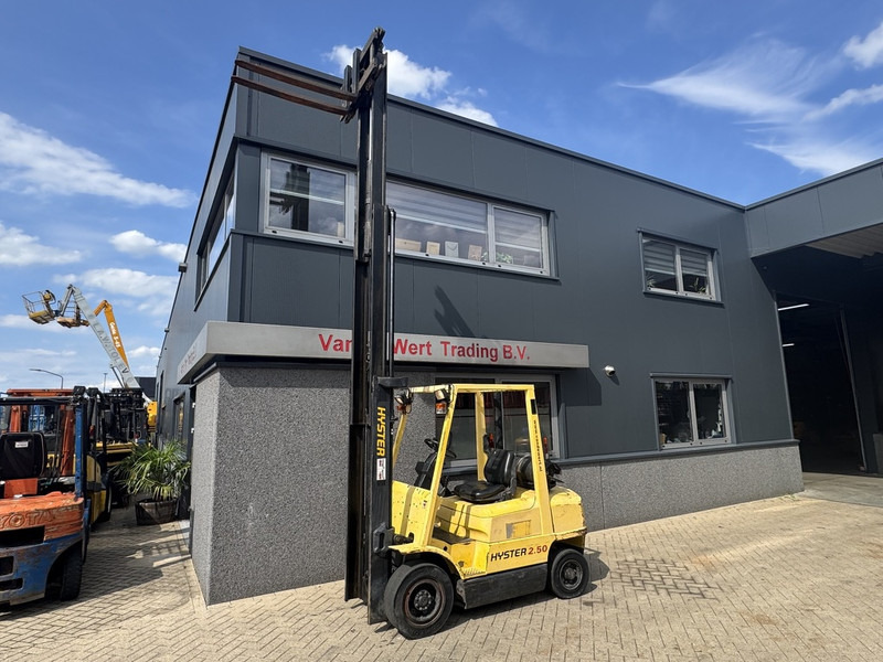 LPG forklift Hyster H2.50XM Triplo 470 Freelift / Sideshift LPG 1995: picture 8