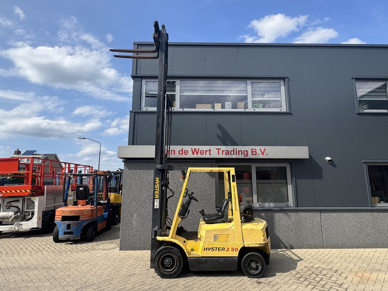 LPG forklift Hyster H2.50XM Triplo 470 Freelift / Sideshift LPG 1995: picture 7