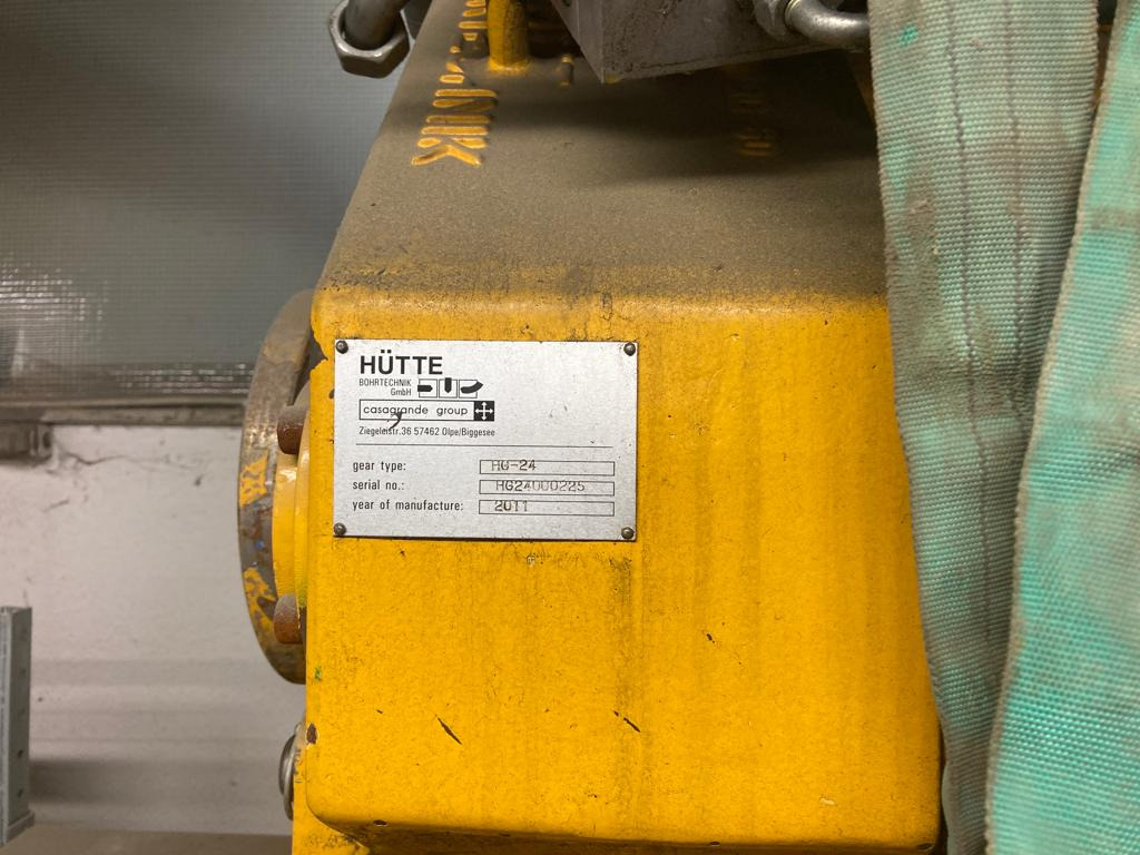 Hütte HG 24 rotary head - Drilling rig: picture 3 Hütte HG 24 rotary head - Drilling rig: picture 3