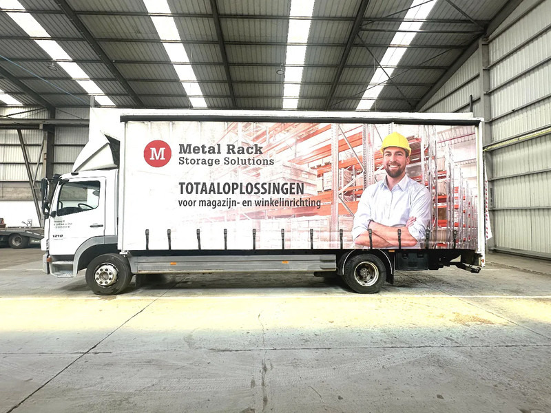 Mercedes-Benz Atego 1218 DHOLLANDIA LIFTAS / LIFT / HAYON / 177541 km - Curtainsider truck: picture 2 Mercedes-Benz Atego 1218 DHOLLANDIA LIFTAS / LIFT / HAYON / 177541 km - Curtainsider truck: picture 2
