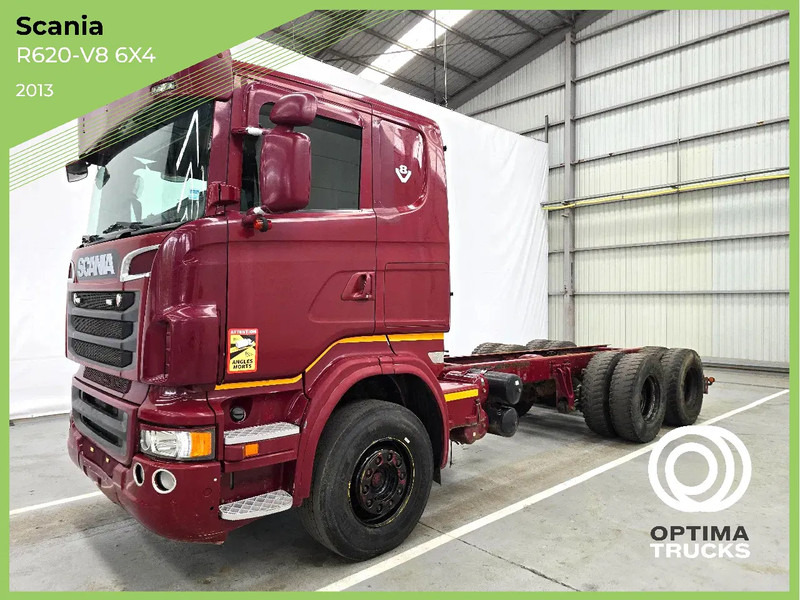 Scania R620-V8 6x4 / RETARDER / AIRCO / EURO 5 - Cab chassis truck: picture 1 Scania R620-V8 6x4 / RETARDER / AIRCO / EURO 5 - Cab chassis truck: picture 1
