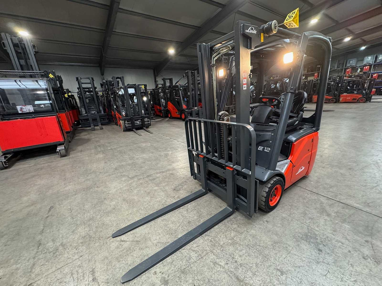 2009 SERVICE + UVV 12/2026 LINDE E12 1,713 HOURS COMPACT ELECTRIC FORKLIFT - Forklift: picture 3 2009 SERVICE + UVV 12/2026 LINDE E12 1,713 HOURS COMPACT ELECTRIC FORKLIFT - Forklift: picture 3
