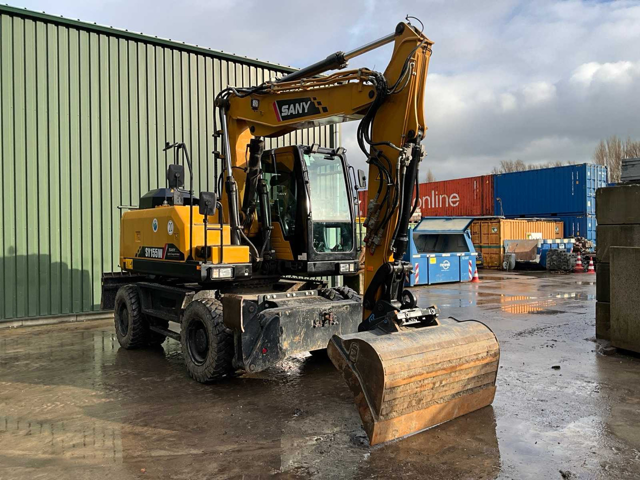 2023 SANY SY155W WHEELED EXCAVATOR - Wheel excavator: picture 2 2023 SANY SY155W WHEELED EXCAVATOR - Wheel excavator: picture 2